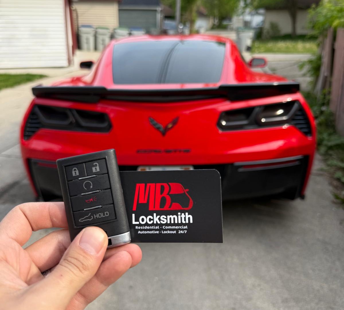 Emergency locksmith near me unlocking a car Milwaukee